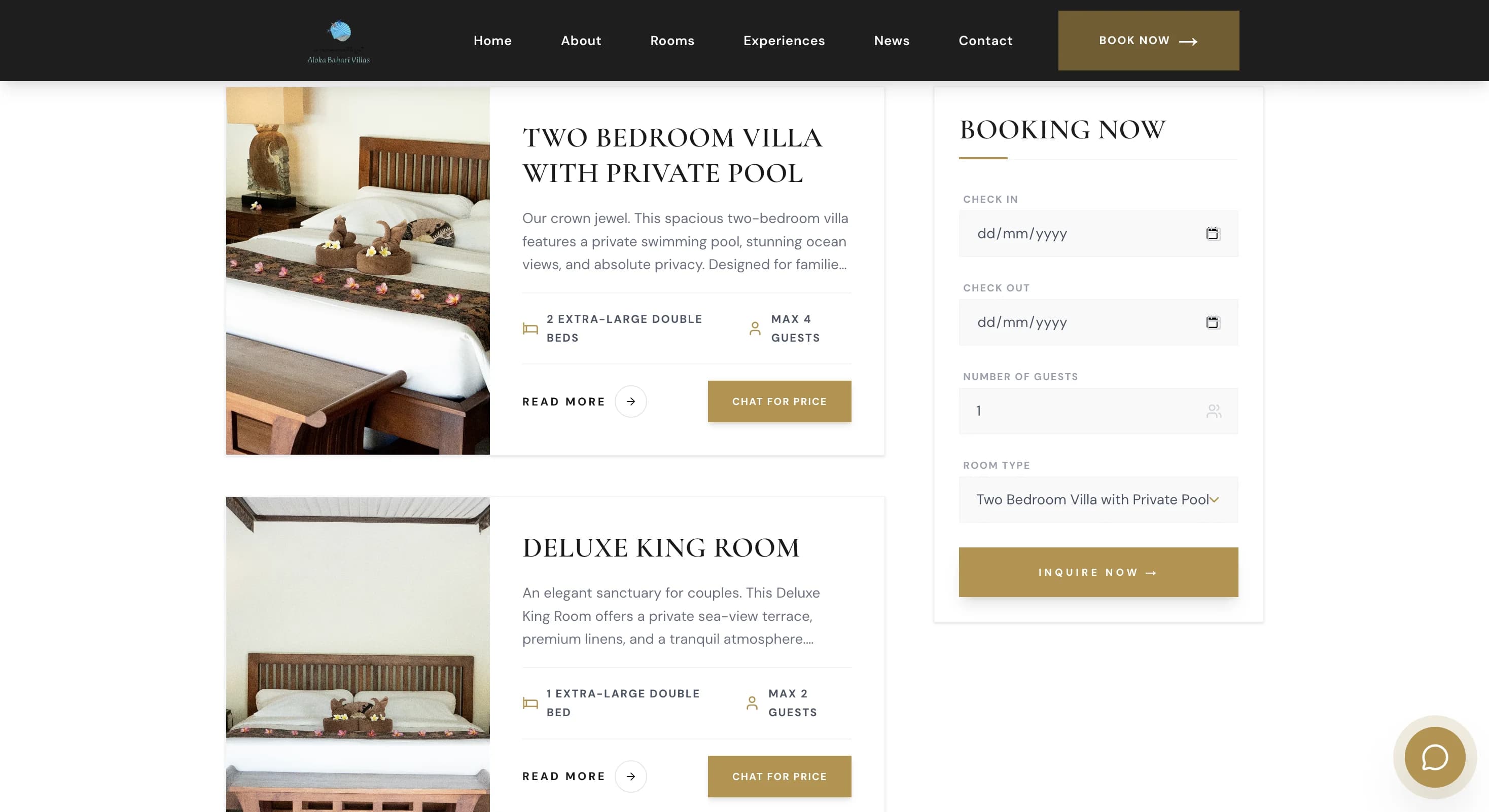 Aloka Bahari Villa screenshot 2