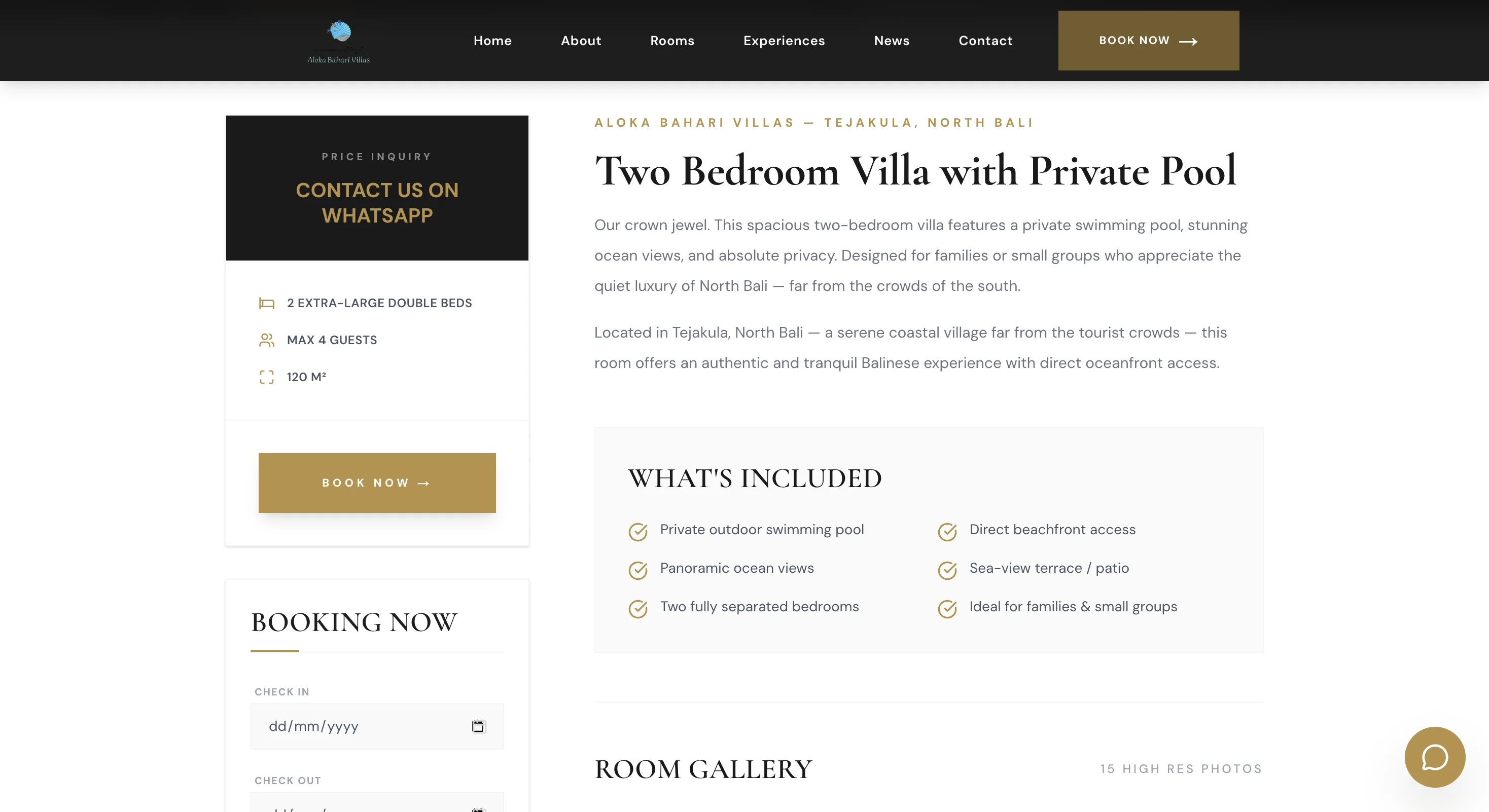 Aloka Bahari Villa screenshot 3