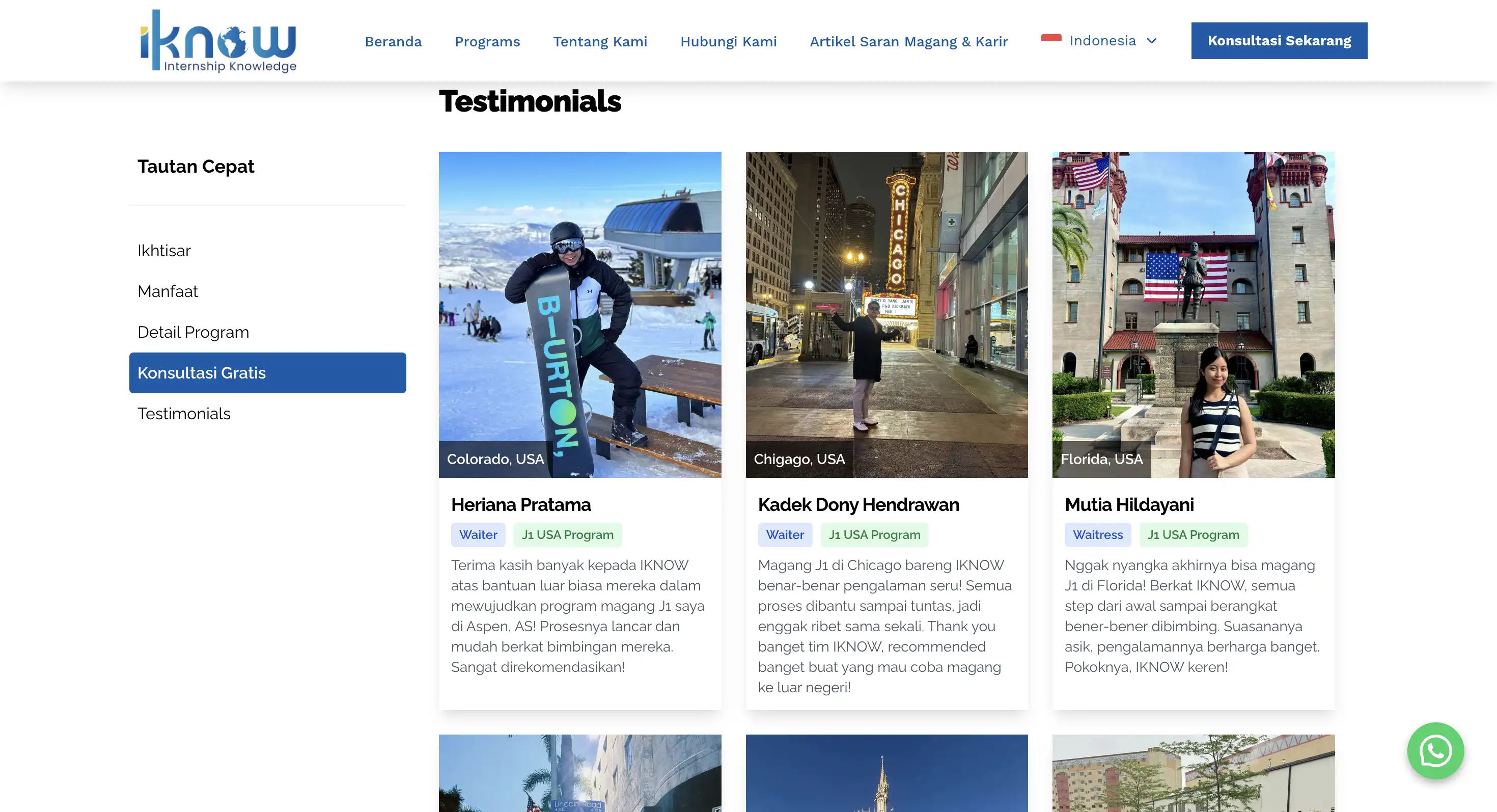 Internship Knowledge — Company Profile screenshot 3